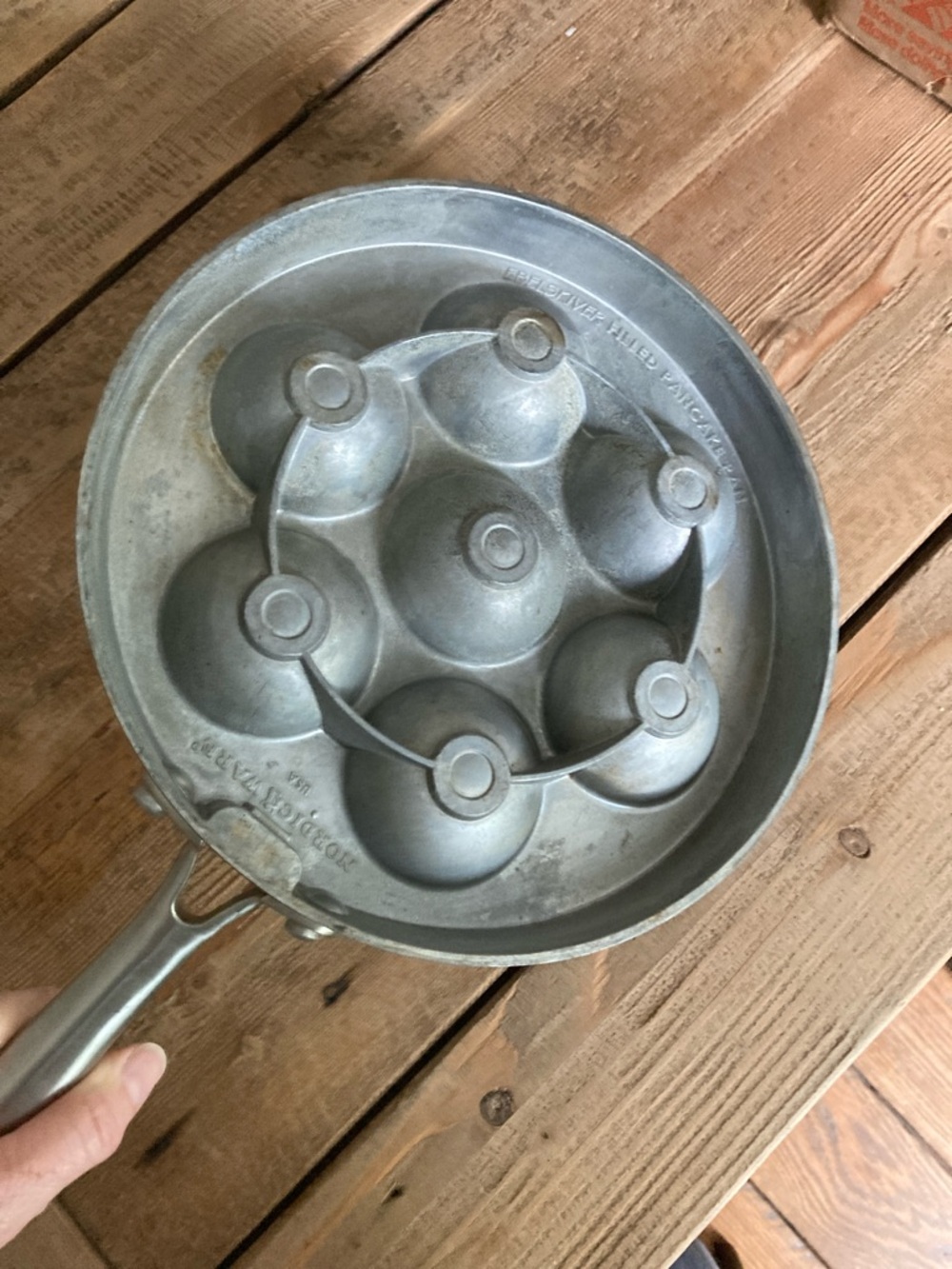 Nordic Ware Nonstick 7-Cup Aebleskiver / Pancake Pan. - Picture 3 of 5